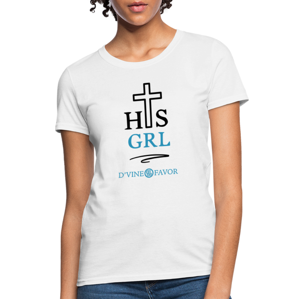 His Girl Women's T-Shirt - white