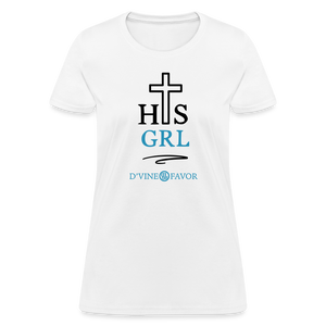 His Girl Women's T-Shirt - white