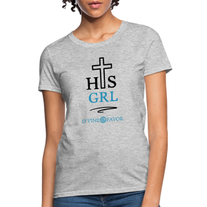 His Girl Women's T-Shirt - heather gray