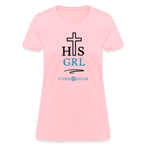 His Girl Women's T-Shirt - pink