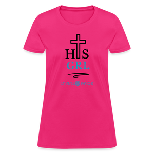 His Girl Women's T-Shirt - fuchsia