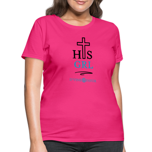 His Girl Women's T-Shirt - fuchsia