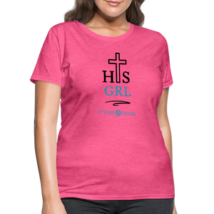 His Girl Women's T-Shirt - heather pink