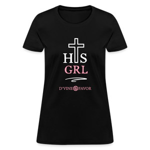 His Girl Women's T-Shirt - black