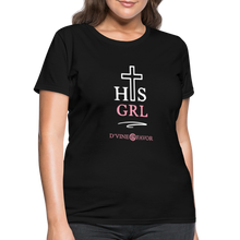 Load image into Gallery viewer, His Girl Women&#39;s T-Shirt - black