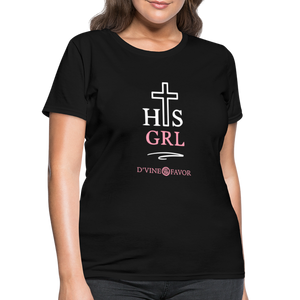 His Girl Women's T-Shirt - black