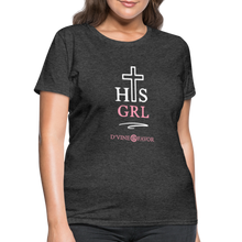 Load image into Gallery viewer, His Girl Women&#39;s T-Shirt - heather black