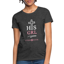 Load image into Gallery viewer, His Girl Women&#39;s T-Shirt - heather black