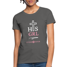 Load image into Gallery viewer, His Girl Women&#39;s T-Shirt - charcoal