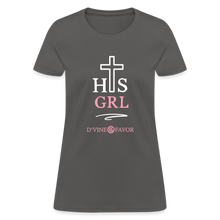 Load image into Gallery viewer, His Girl Women&#39;s T-Shirt - charcoal