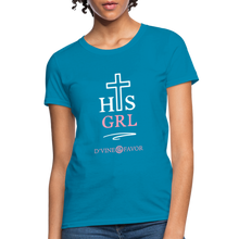 Load image into Gallery viewer, His Girl Women&#39;s T-Shirt - turquoise