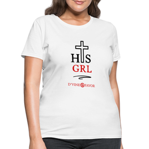 His Girl Women's T-Shirt - white