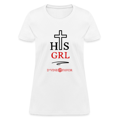 His Girl Women's T-Shirt - white