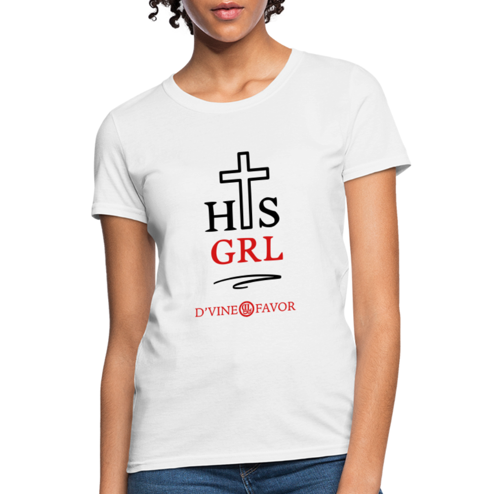 His Girl Women's T-Shirt - white