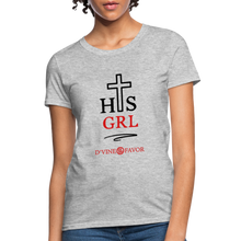 Load image into Gallery viewer, His Girl Women&#39;s T-Shirt - heather gray