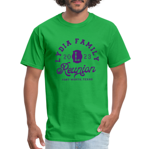 LYDIA FAMILY REUNION Unisex Classic T-Shirt - bright green