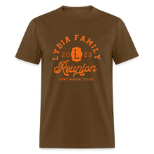 Load image into Gallery viewer, LYDIA FAMILY REUNION Unisex Classic T-Shirt - brown