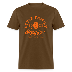 LYDIA FAMILY REUNION Unisex Classic T-Shirt - brown