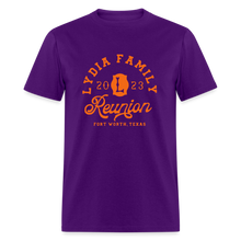 Load image into Gallery viewer, LYDIA FAMILY REUNION Unisex Classic T-Shirt - purple