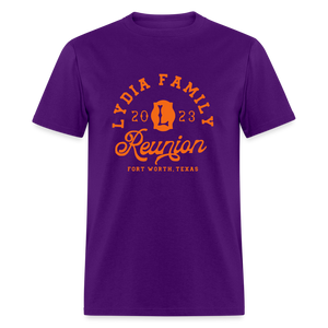 LYDIA FAMILY REUNION Unisex Classic T-Shirt - purple