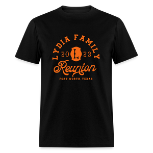 LYDIA FAMILY REUNION Unisex Classic T-Shirt - black