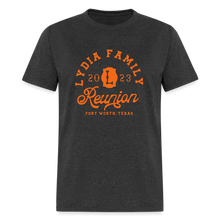 Load image into Gallery viewer, LYDIA FAMILY REUNION Unisex Classic T-Shirt - heather black