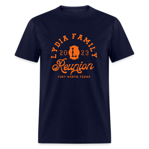 LYDIA FAMILY REUNION Unisex Classic T-Shirt - navy