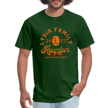 Load image into Gallery viewer, LYDIA FAMILY REUNION Unisex Classic T-Shirt - forest green