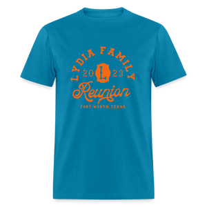 LYDIA FAMILY REUNION Unisex Classic T-Shirt - turquoise