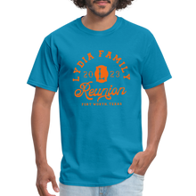 Load image into Gallery viewer, LYDIA FAMILY REUNION Unisex Classic T-Shirt - turquoise