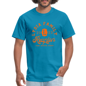 LYDIA FAMILY REUNION Unisex Classic T-Shirt - turquoise