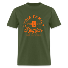 Load image into Gallery viewer, LYDIA FAMILY REUNION Unisex Classic T-Shirt - military green