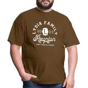 LYDIA FAMILY REUNION Unisex Classic T-Shirt - brown