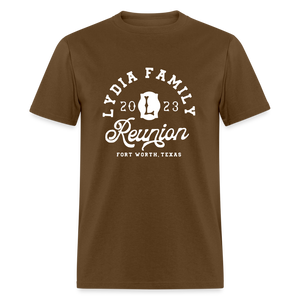 LYDIA FAMILY REUNION Unisex Classic T-Shirt - brown