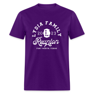 LYDIA FAMILY REUNION Unisex Classic T-Shirt - purple