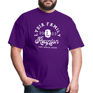 LYDIA FAMILY REUNION Unisex Classic T-Shirt - purple