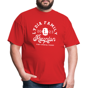 LYDIA FAMILY REUNION Unisex Classic T-Shirt - red