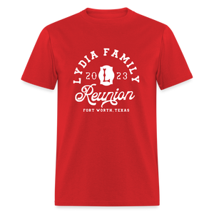 LYDIA FAMILY REUNION Unisex Classic T-Shirt - red