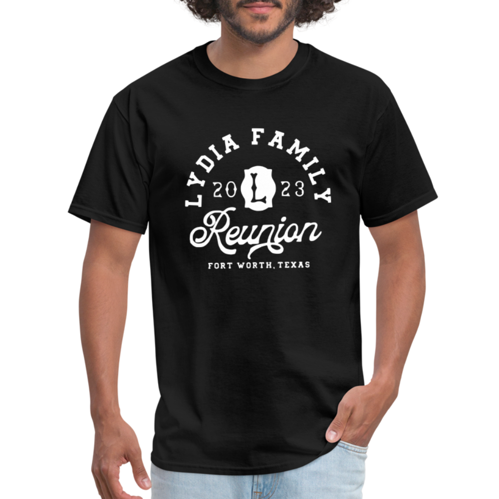 LYDIA FAMILY REUNION Unisex Classic T-Shirt - black