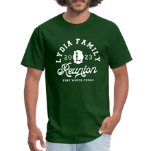 Load image into Gallery viewer, LYDIA FAMILY REUNION Unisex Classic T-Shirt - forest green