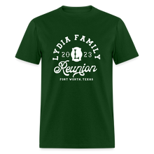 Load image into Gallery viewer, LYDIA FAMILY REUNION Unisex Classic T-Shirt - forest green