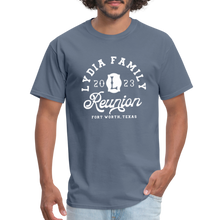 Load image into Gallery viewer, LYDIA FAMILY REUNION Unisex Classic T-Shirt - denim