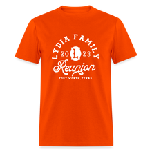 Load image into Gallery viewer, LYDIA FAMILY REUNION Unisex Classic T-Shirt - orange