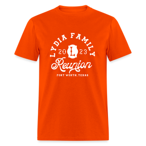 LYDIA FAMILY REUNION Unisex Classic T-Shirt - orange