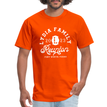 Load image into Gallery viewer, LYDIA FAMILY REUNION Unisex Classic T-Shirt - orange