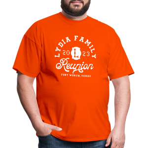 LYDIA FAMILY REUNION Unisex Classic T-Shirt - orange