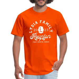 LYDIA FAMILY REUNION Unisex Classic T-Shirt - orange