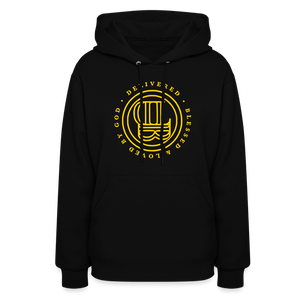 His Girl Unisex Hoodie - black