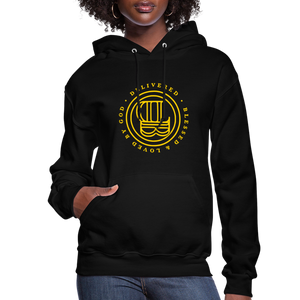 His Girl Unisex Hoodie - black