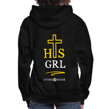 Load image into Gallery viewer, His Girl Unisex Hoodie - black